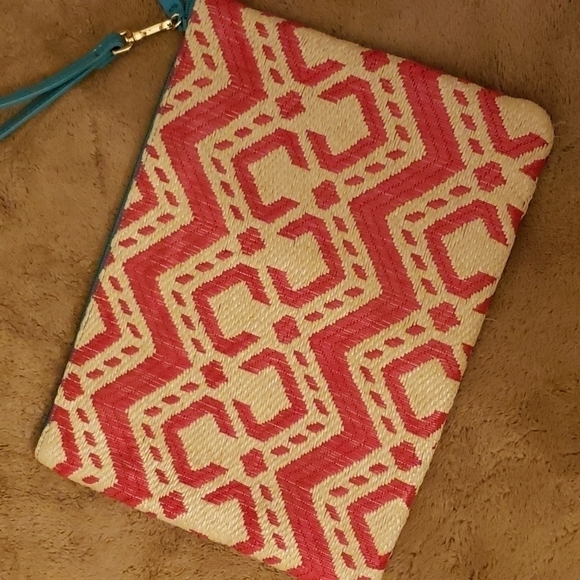 VIRA BRADLEY  straw clutch - Picture 3 of 8